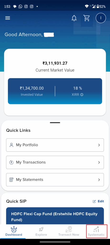 How to change SIP amount in HDFC mutual fund