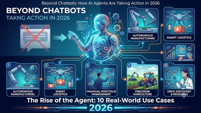 The Rise of the Agent: 10 Real-World Use Cases for AI Agents in 2026